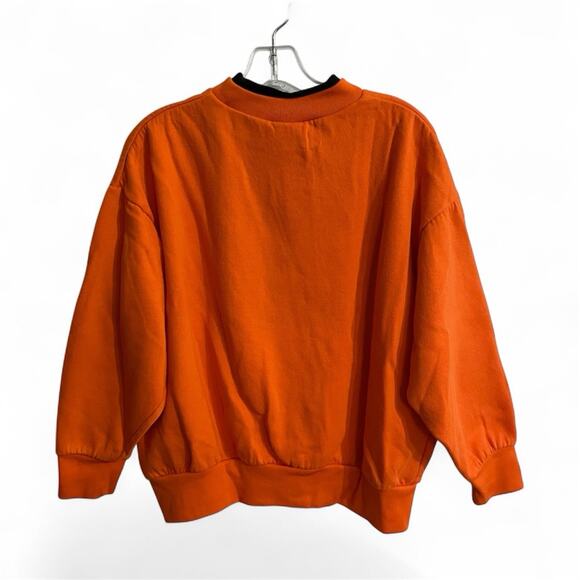 Vintage Halloween Sweatshirt Women XL Embroidered Witch's Brew Basic Editions - Picture 2 of 7